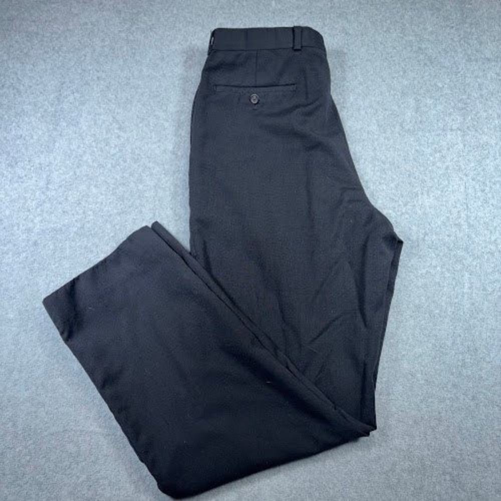 Lauren Ralph Lauren Dress Pants Mens Fits 32x31 Black Classic Fit Tailored